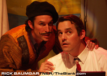 Noah Wyle and Nicholas Brendon in Lobster Alice